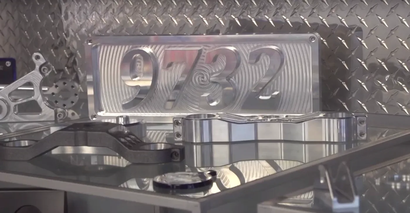 CNC-machined parts at Pulse Performance Parts, Sparks